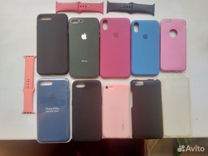 Чехлы и защитные стекла на iPhone, Samsung