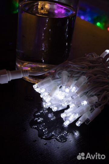 Гирлянда уличная Бахрома 5 метров 165 Led