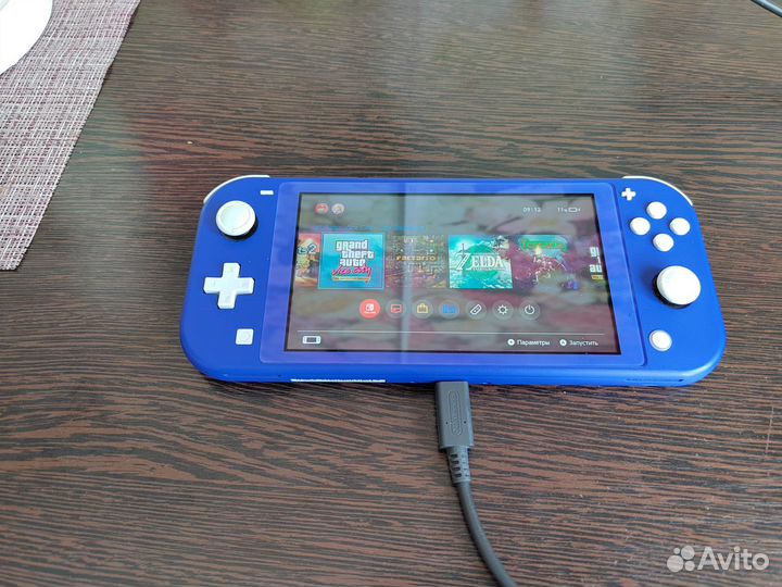 Nintendo switch lite прошитая 256