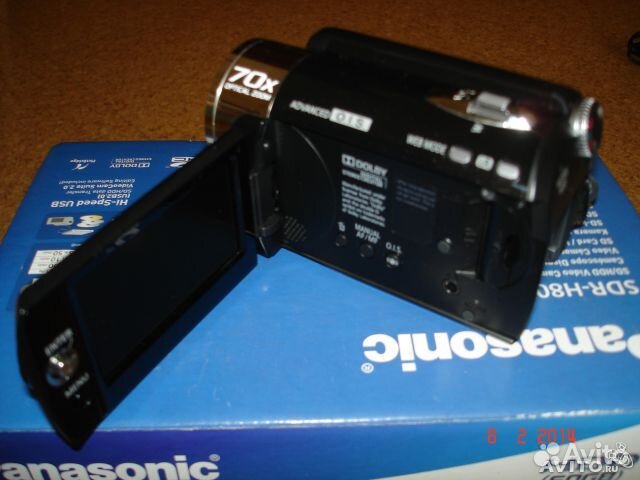 Видеокамера Panasonic SDR-H80-S