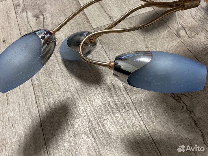 Люстра потолочная бу