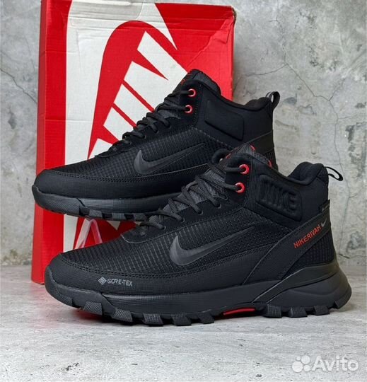 Кроссовки зимние с мехом мужские Nike