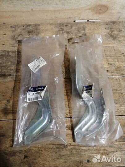 Петля капота левая Hyundai Solaris