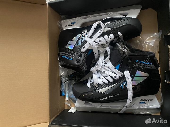Коньки вратарские True TF 7,размер 10 W