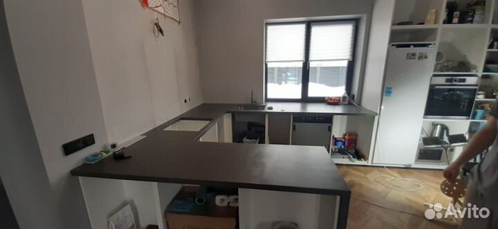 Столешница из искуственного камня, подконники