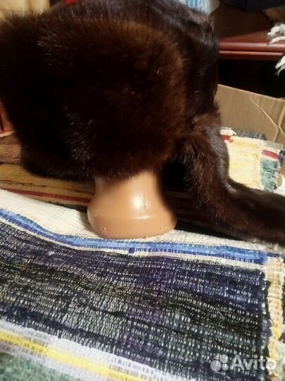 Шапка норка, кролик, овчина