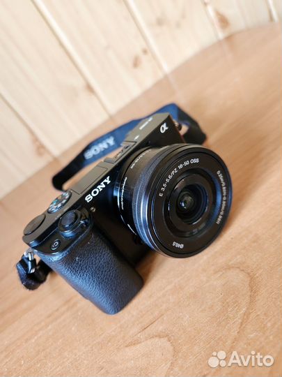 Фотоаппарат Sony Alpha ilce-6000 Kit E PZ 16-50mm
