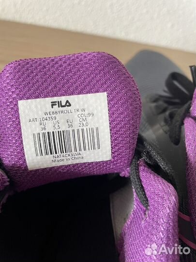 Кроссовки Fila 36 р новые