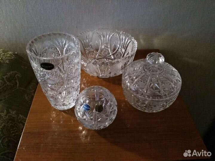 Хрусталь Чехословакия 80-х