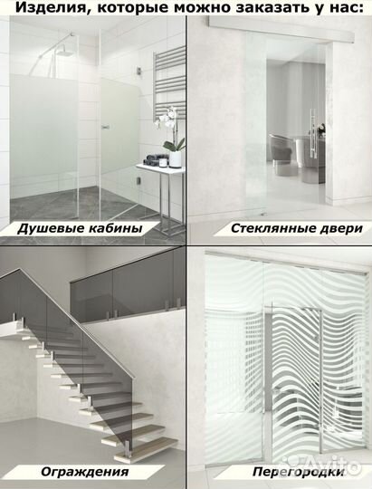 Перегородки из стекла