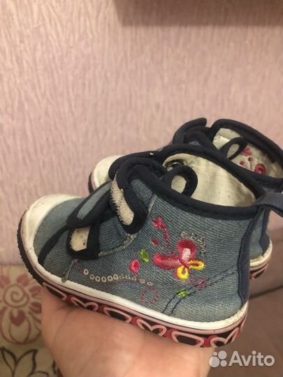 Кеды для девочки