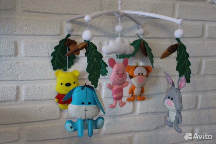 Мобиль Тедди и Винни