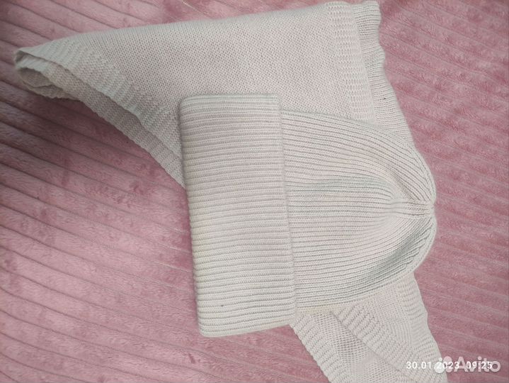 Женский шарф и шапка