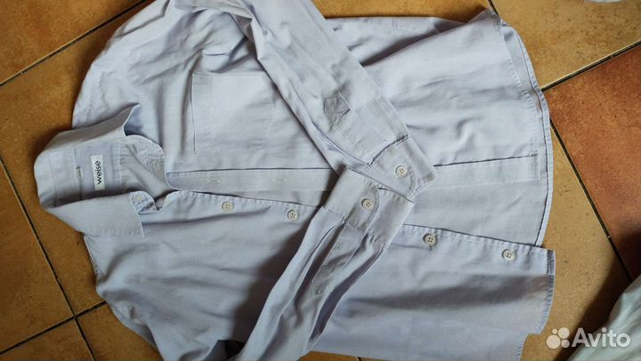 Рубашки школьные 140-146 и 152