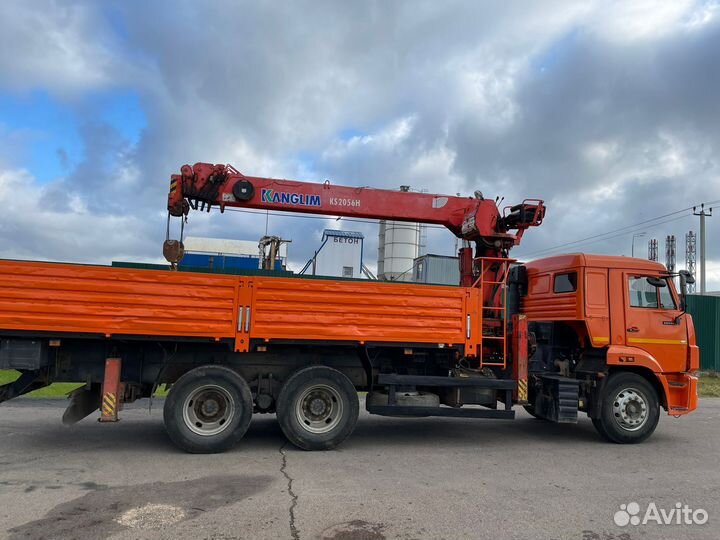 КамАЗ 65115 с КМУ, 2017