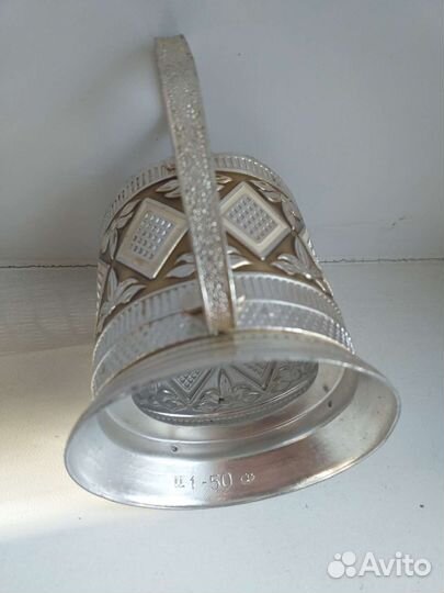 Подстаканник Алюминевый СССР. Чайник Мельхиор