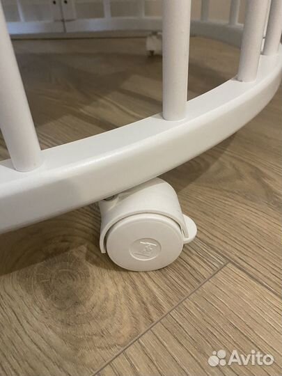 Детская кроватка круглая