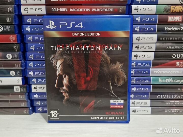 Metal Gear Solid V The Phantom Pain для PS4