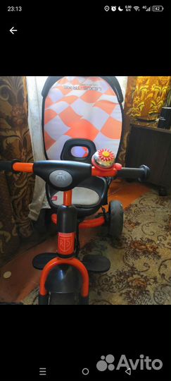 Детский трехколесный велосипед бу