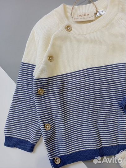 Кардиган Lupilu новый 62/68 74/80 см