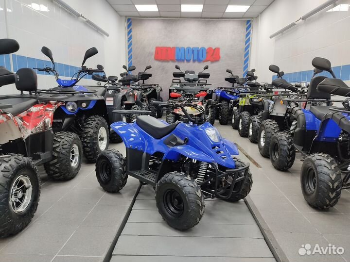 Квадроцикл ABM 110 mini (Синий)