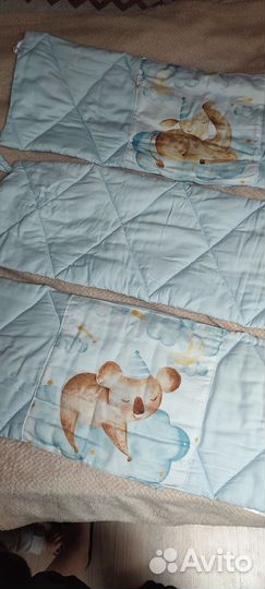 Матрасики/ бортики для детской кровати