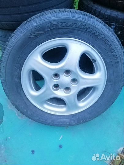 Колесо Subaru c литым диском