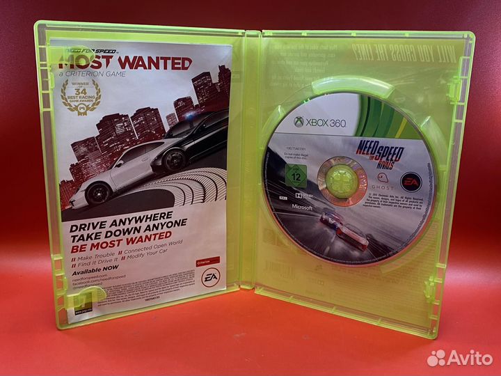 Диск Xbox360 - Need for Speed: Rivals