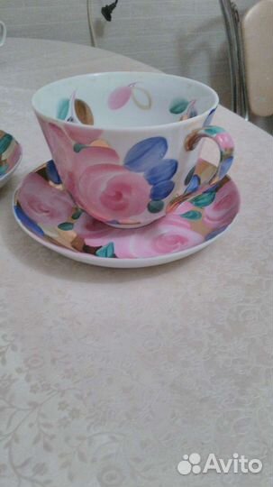 Чайная пара Дулево