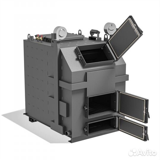 Твердотопливный котел длительного горения