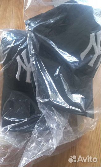 Кепка бейсболка New York черная мужская женская