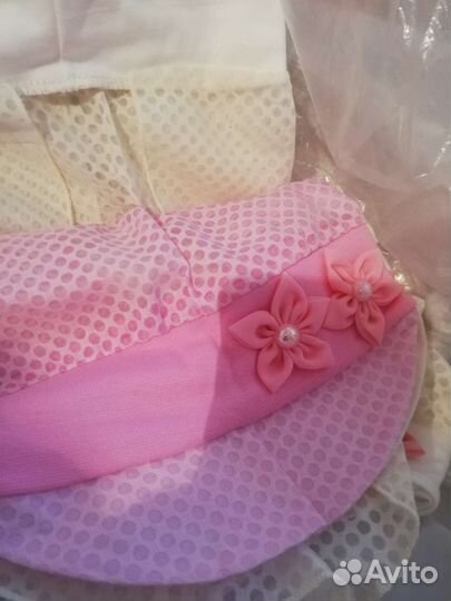 Косынка с козырьком /Панама для девочки