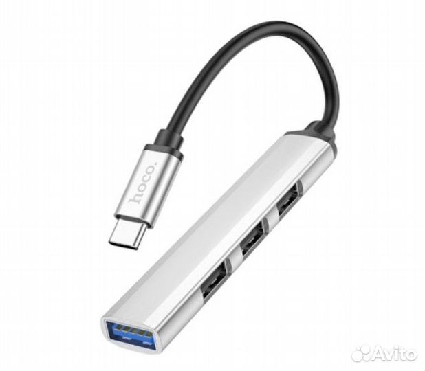USB Type-C хаб (разветвитель) Hoco HB26