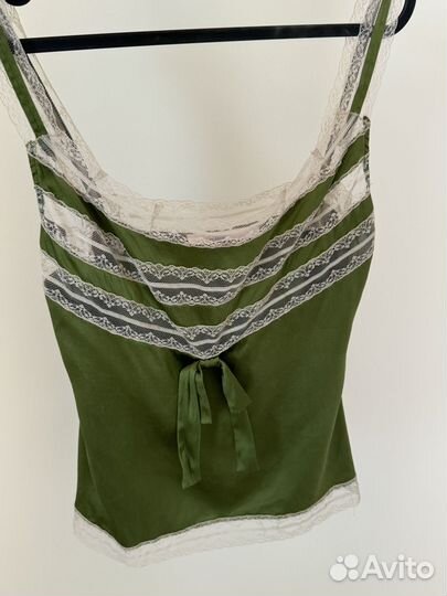 Red Valentino шелковый топ Оригинал