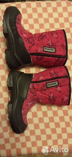 Зимние сапоги для девочки Куома