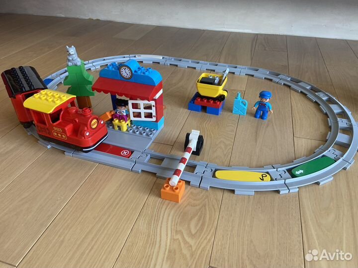 Lego duplo железная дорога, 7 наборов