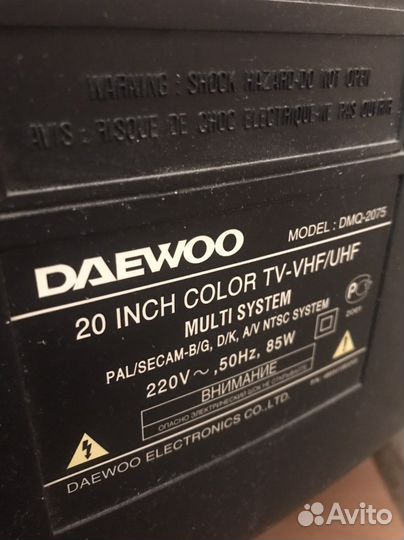 Телевизор Daewo