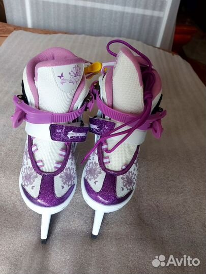 Коньки фигурные детские раздвижные