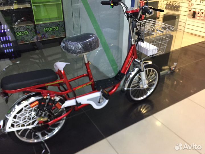 Улучшенный Электровелосипед для курьеров