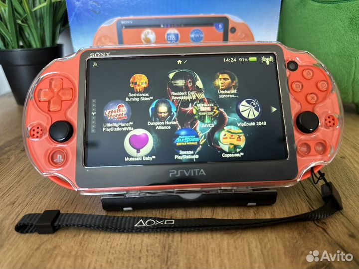 Playstation Vita Slim 128GB Neon Orange