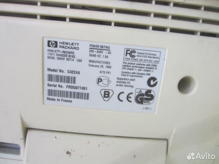 Принтер HP C4224A под ремонт и на запчасти