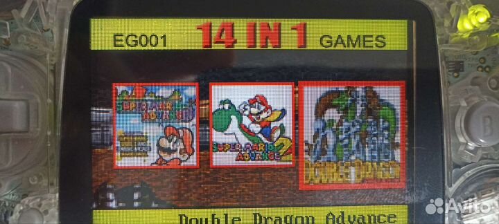 Картридж gameboy advance, 14 in 1