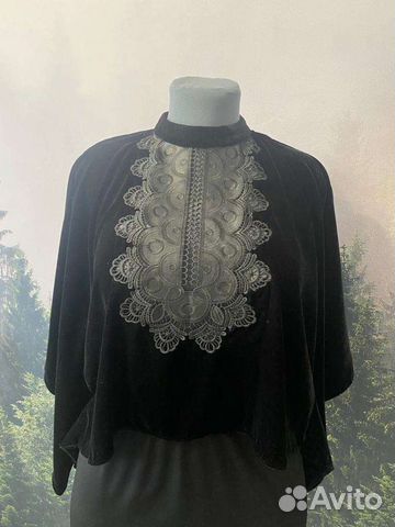 Женское пончо