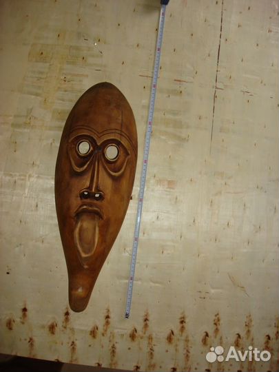 Маска деревянная