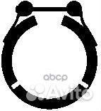 Хомут выхлопной трубы /d-75 mm./ (для V-Band со