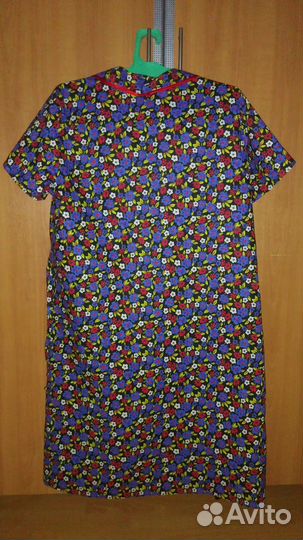 Халат домашний с коротким рукавом