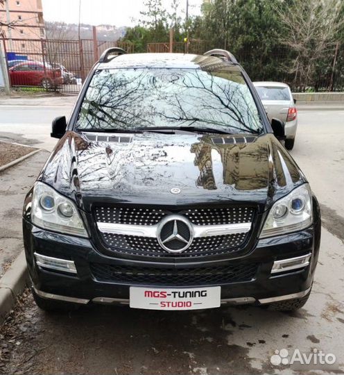 Решетка Diamond Silver Mercedes GL x164 06-09