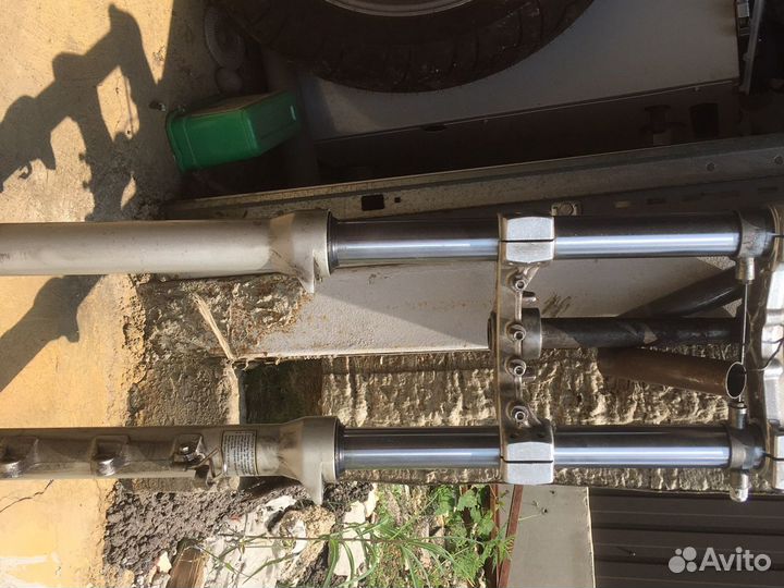 Вилка на Yamaha v-max