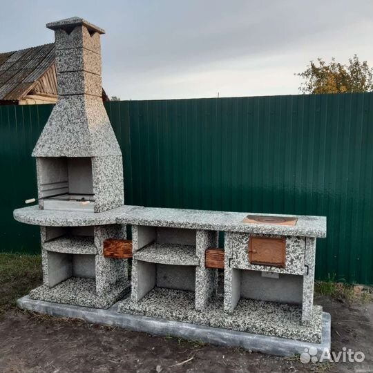 Печи барбекю, мангальные зоны