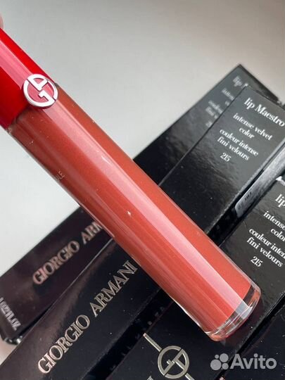 Жидкая помада armani
